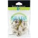 Eyelet Outlet Shape Brads 12 Per Pkg Compass