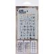 Tim Holtz Mini Layered Stencil Set 3 Per Pkg Set 1