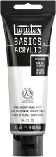 Liquitex BASICS Acrylic Paint 4oz Transparent Mixing White