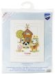 Vervaco Counted Cross Stitch Kit 8.75inchX11.5inch At The Farm Record On Aida 14 Count 