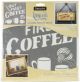 Americana Adhesive Stencil 10inchX10inch But First Coffee