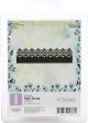 Couture Creations Le Petit Jardin Die Petit Floral Edge 5.5inchesX.9inches