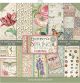 Stamperia Double Sided Paper Pad 12inchX12inch 10 Per Pkg Spring Botanic 10 Designs 1 Each