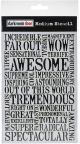 Darkroom Door Stencil 6inchX9inch Wellbeing