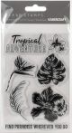 Paradise Found Clear Stamps 6inchX4inch
