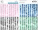 PinkFresh Puffy Mini Alpha Stickers Everyday Musings 432 Per Pkg