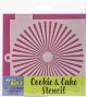 Crafter s Workshop Cookie and Cake Stencils 5.5inchX5.5inch Sunburst