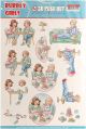 Find It Trading Yvonne Creations Punchout Sheet Me Time Bubbly Girls