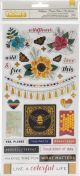 Vicki Boutin Wildflower and Honey Thickers 5.5inchX11inch 75 Per Pkg Wildflower Icons Chipboard