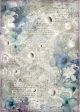 Stamperia Rice Paper Sheet A4 Cosmos Astral