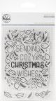 Pinkfresh Studio Clear Stamp Set 4inchX6inch Cozy Christmas Wishes