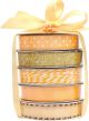 American Crafts Premium Ribbon and Twine 5Per Pkg Gold