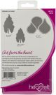 Heartfelt Creations Cut and Emboss Dies Calla Lily 1.5inch To 4inch