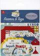 Carta Bella Cardstock Ephemera 33 Per Pkg Frames and Tags Family Night