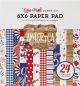 Echo Park Double Sided Paper Pad 6inchX6inch 24 Per Pkg America