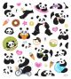 Sticker King Stickers Playful Pandas