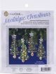 Nostalgic Christmas Beaded Crystal Ornament Kit Christmas Tree Makes 4