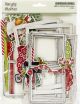 Simple Vintage North Pole Layered Frames Die Cuts 6 Per Pkg Frames
