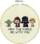 Dimensions Star Wars Counted Cross Stitch Kit 6inches RoundFamily Hoop 14 Count