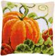 Vervaco Stamped Cross Stitch Cushion Kit 16inchX16inch Pumpkins