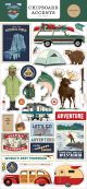 Outdoor Adventures Chipboard 6 inch X13 inch Accents