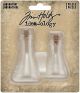 Idea Ology Small Corked Glass Flasks 2 Per Pkg Laboratory 2 inch To 2.375 inch 