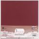 Dress My Craft Smooth Cardstock 250gsm 12 inch X12 inch 10 Per Pkg Maroon