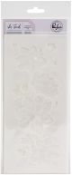 Pinkfresh Studio Slimline Stencils 4 inch X9 inch 5 Per Pkg Heartfelt Thanks