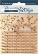Stamperia Decorative Chips 5.5 inch X5.5 inch Alice Wall