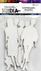 Dina Wakley Media Chipboard Shapes The Women 1 pack of 5 piece