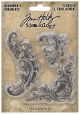 Advantus Idea Ology Metal Adornments 3 Per Pkg Flourish