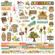 Say Cheese Adventure At The Park Cardstock Stickers 12 inch X12 inch Combo