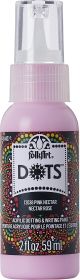 Folkart Dots Acrylic Paint 2oz Pink Nectar