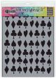 Dyan Reaveleys Dylusions Stencils 9inchesX12inchesSuits You Sir 1 pack of 1 piece