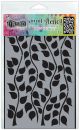 Ranger Dyan Reaveley s Dylusions Stencils 5 inch X8 inch Leaf It Out 1 pack of 1 piece