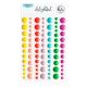 PinkFresh Enamel Dot Stickers Delightful