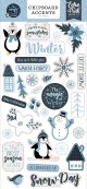Echo Park The Magic Of Winter Chipboard 6 inch X13 inch Accents