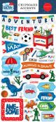 Echo Park Paper Little Boy Chipboard 6 inch X13 inch Accents
