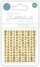 Craft Consortium Essential Adhesive Pearls 143 Per Pkg Gold