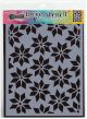 Ranger Dyan Reaveley s Dylusions Stencils 9 inch X12 inch Star Flurry 1 pack of 1 piece