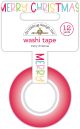 Doodlebug Washi Tape 15mmX12yd Merry Christmas