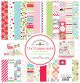 Doodlebug Double Sided Paper Pack 12 X 12 Inch 12 Per Pkg Candy Cane Lane