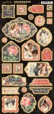 Graphic 45 Collector s Edition Chipboard Die Cuts 6 inch X12 inch Mon Amor