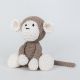 Hoooked Amigurumi DIY Kit W Eco Barbante Yarn Monkey Mace Taupe Pack of 1 Skein