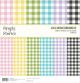 Simple Stories DoubleSided Paper Pack 12X12 Inch 6Per Pkg Bloom Ginghams