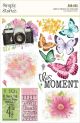 Simple Stories Vintage Life In Bloom Rub Ons 