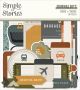 Simple Stories Here And There Bits and Pieces Die Cuts 38 Per Pkg Journal