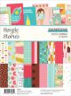 Simple Stories Double Sided Paper Pad 6 inch X8 inch 24 Per Pkg Retro Summer