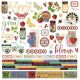 Simple Vintage Berry Fields Cardstock Stickers 12 X 12 Inch