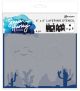 Ranger Simon Hurley create. Layering Stencil 6 inch X6 inch Sedona Scene Maker 1 pack of 1 piece